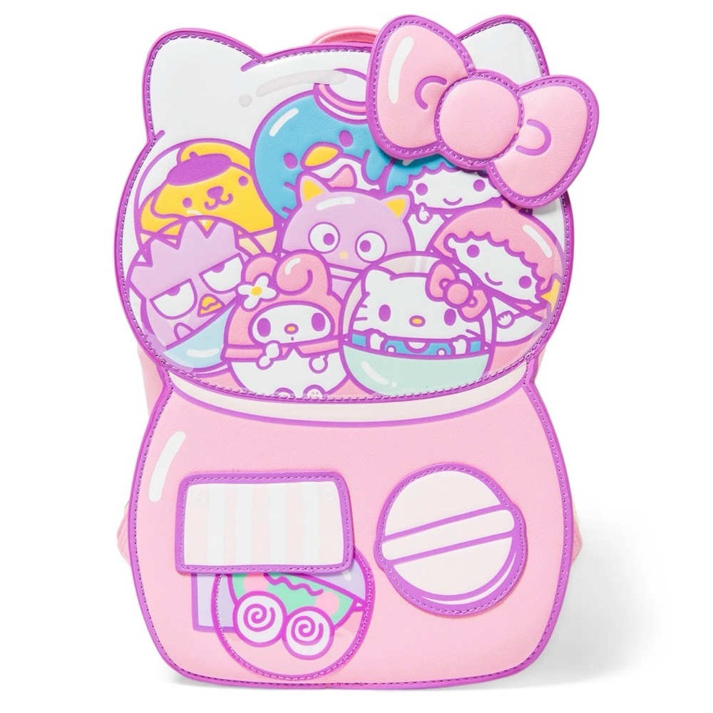 HELLO KITTY and FRIENDS GUMBALL MACHINE are yummy and fun! LOUNGE-FLY